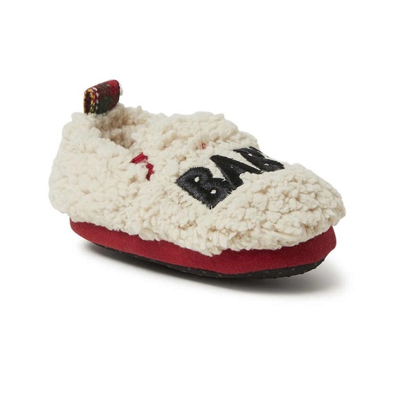 ❌Sold Dearfoams Baby Bear Sherpa Closed Back Slipper - Picture 4 of 12